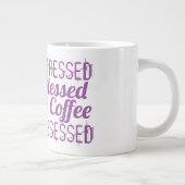 Stressed - Extra-große Tasse (Rechts)
