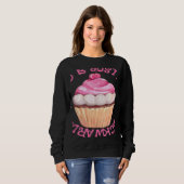 Stressed Is Just Desserts Backwards  Cupcake Sweatshirt (Vorne ganz)