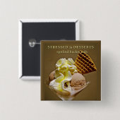 STRESSED ist die NACHTISCHE, die rückwärts Button (Vorne & Hinten)