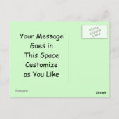 STRESSED wird rückwärts geschrieben Postkarte (Rückseite)