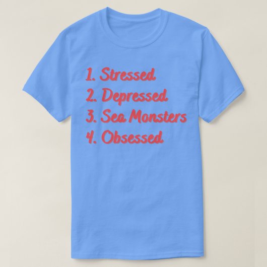 Stressgebeutelte Seemöster T-Shirt (Design vorne)