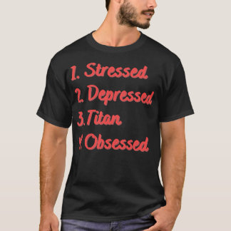 Stressgedämpfter Titan T-Shirt