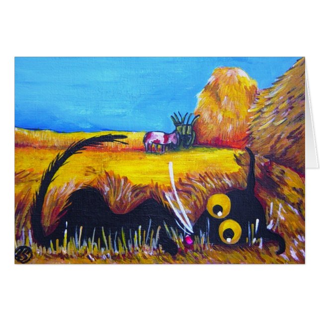 Stressie im Heu! (Vorderseite (Horizontal))