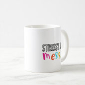 Stressig und chaotisch kaffeetasse (VorderseiteRechts)