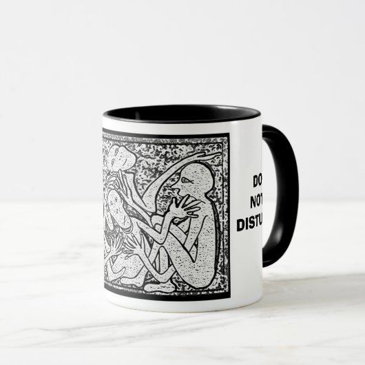 Stresspause nicht stören tasse (VorderseiteRechts)