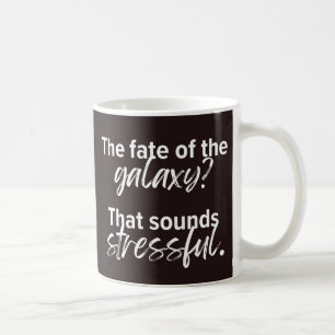 Stressvolle Galaxie-Tasse Kaffeetasse