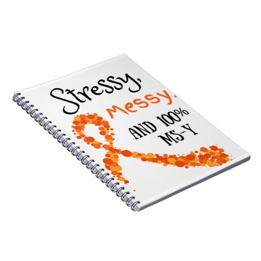 Stressy, Messy und 100% MS-Y Notebook Notizblock (Rechte Seite)