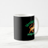 Stretch First, Judge Later Funny Cat Mug for Yoga Kaffeetasse (VorderseiteRechts)