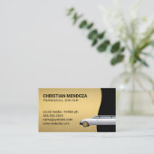 Stretch Limo | Treiberdienste Visitenkarte (Stehend Vorderseite)