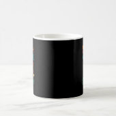 Stretch mit Stil Entspannende Fuchs-Yoga-Position Kaffeetasse (Mittel)