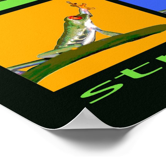 Stretch! Poster (Ecke)