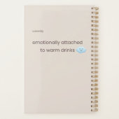 Stretch Tomorrow Sloth Planner | Cozy Minimalist Planer (Rückseite)