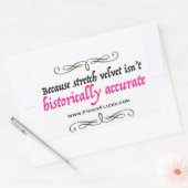 Stretch Velvet ist nicht korrekt - Aufkleber (Umschlag)