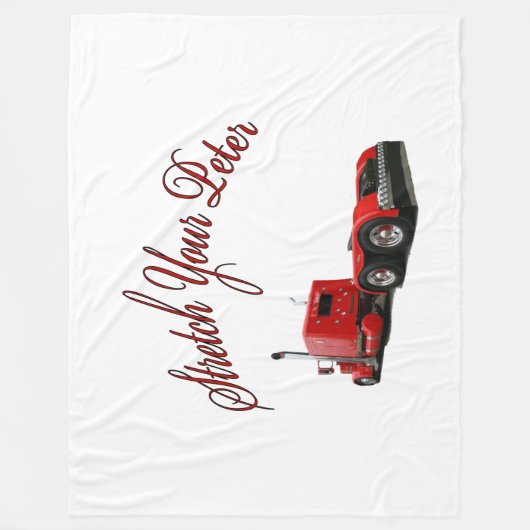 Stretch Your Peter Fleece Blanket (Vorderseite)
