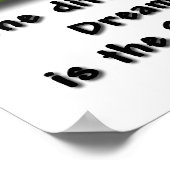 Stretch-Yourself-Poster Poster (Ecke)