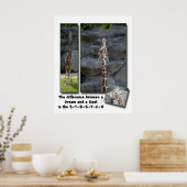 Stretch-Yourself-Poster Poster (Küche)