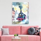 Stretchdruck der Leinwand (Insitu (Wohnzimmer))