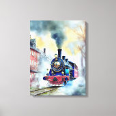 Stretchdruck der Leinwand (Vorderseite)