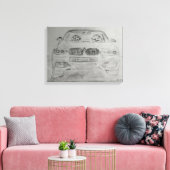 Stretched Canvaas Print Leinwanddruck (Insitu (Wohnzimmer))