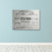 Stretched Canvaas Print Leinwanddruck (Insitu (Holzboden))