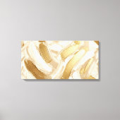 Stretched Canvas Print Abstract Brushstrokes Leinwanddruck (Vorderseite)