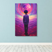 Stretched Canvas Print Art: NDE NDE Tunnel Leinwanddruck (Insitu (Holzboden))