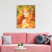 Stretched Canvas Print "Autumn" Leinwanddruck (Insitu (Wohnzimmer))