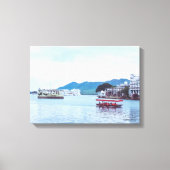 Stretched Canvas Print - Beautiful Lake Palace Leinwanddruck (Vorderseite)