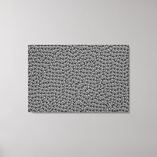 Stretched Canvas Print - Besetzt durch DM Leinwanddruck (Vorderseite)