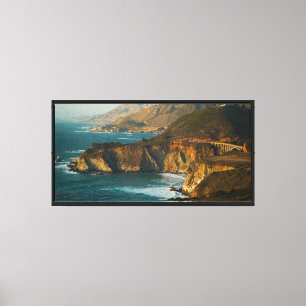 Stretched Canvas Print - Big Sur Leinwanddruck