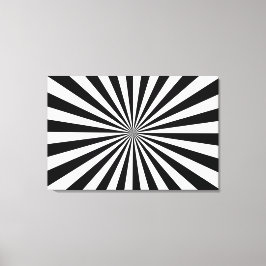 Stretched Canvas Print Black & White Leinwanddruck