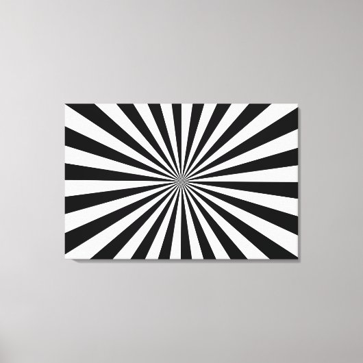 Stretched Canvas Print Black & White Leinwanddruck (Vorderseite)