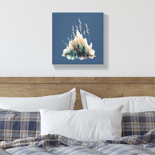 Stretched Canvas Print - Bushes Leinwanddruck (Insitu (Schlafzimmer))