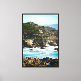 Stretched Canvas Print - Carmel am Meer Leinwanddruck