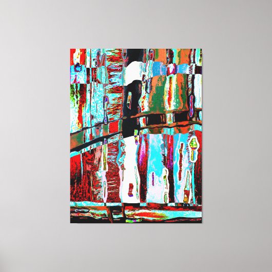 Stretched Canvas Print – Collapse Reflection  Leinwanddruck (Vorderseite)