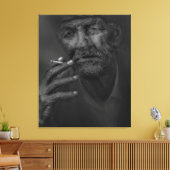 Stretched Canvas Print - Contemplation Leinwanddruck (Insitu (Wohnzimmer))