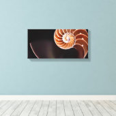 Stretched Canvas Print - Cooper Fibonacci Sequence Leinwanddruck (Insitu (Holzboden))
