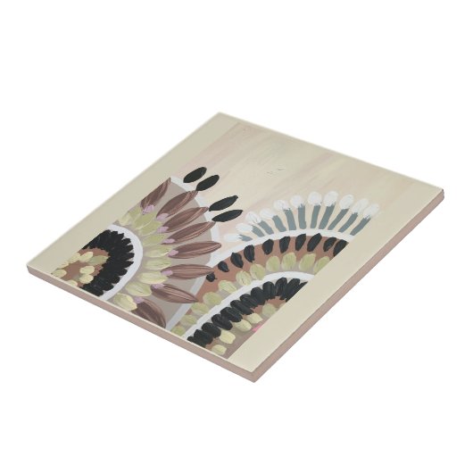 Stretched Canvas Print Fliese (Seite)