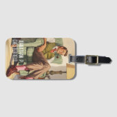 Stretched Canvas Print Gepäckanhänger (Vorderseite (Horizontal))