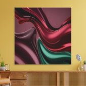 Stretched canvas print in stylish graphic leinwanddruck (Insitu (Wohnzimmer))