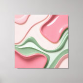 Stretched canvas print in stylish graphic leinwanddruck (Vorderseite)