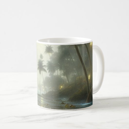 Stretched Canvas Print Kaffeetasse (VorderseiteRechts)