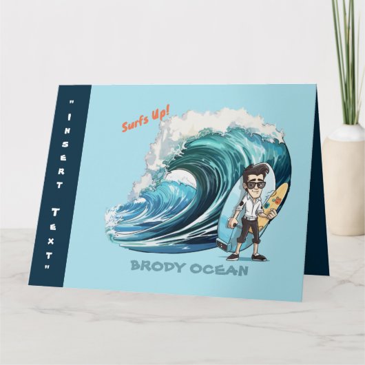 Stretched Canvas Print Karte (Vorderseite)