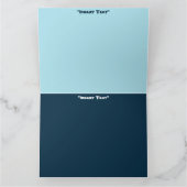 Stretched Canvas Print Karte (Innenseite)