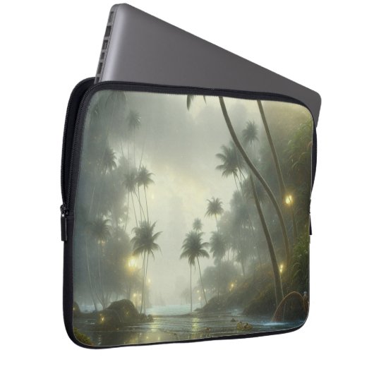 Stretched Canvas Print Laptopschutzhülle (Vorne Rechts)