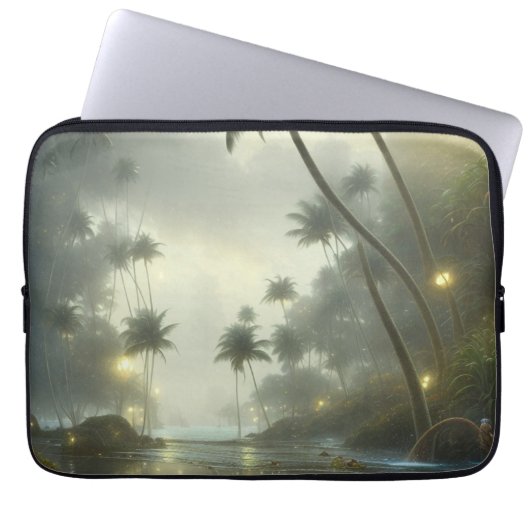 Stretched Canvas Print Laptopschutzhülle (Vorderseite)