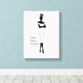 Stretched Canvas Print Leinwanddruck (Insitu (Holzboden))