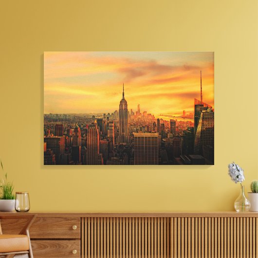 Stretched Canvas Print Leinwanddruck (Insitu (Wohnzimmer))