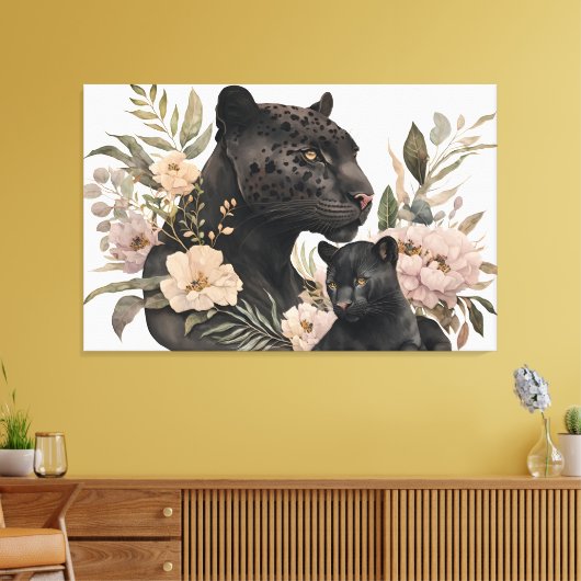 Stretched Canvas Print Leinwanddruck (Insitu (Wohnzimmer))