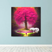 Stretched Canvas Print Leinwanddruck (Insitu (Holzboden))